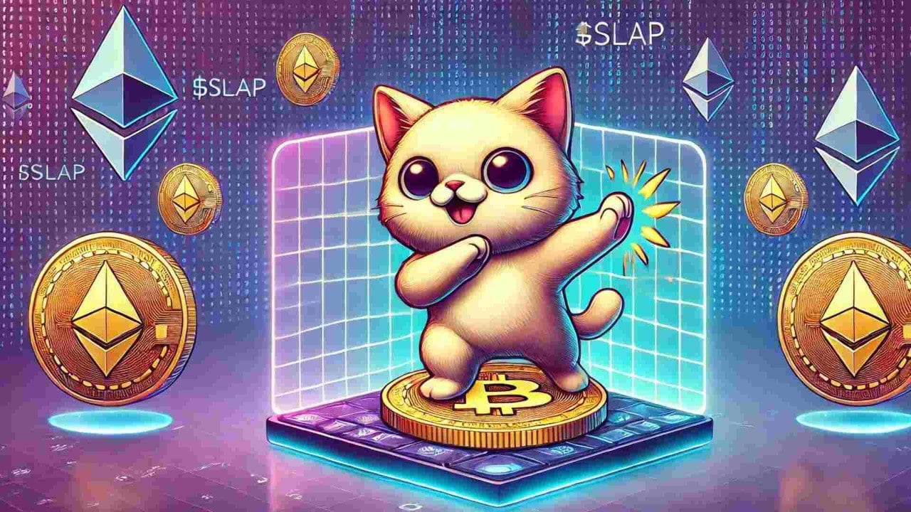 Cena CatSlap ($SLAP) wzrosła już o 35% i dalej rośnie