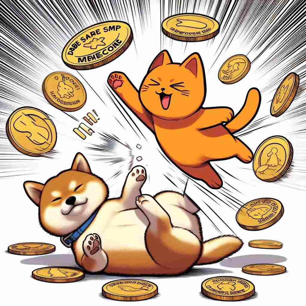 Gdy Popcat i Floki lecą w dół, uwagę inwestorów przyciąga inny memecoin