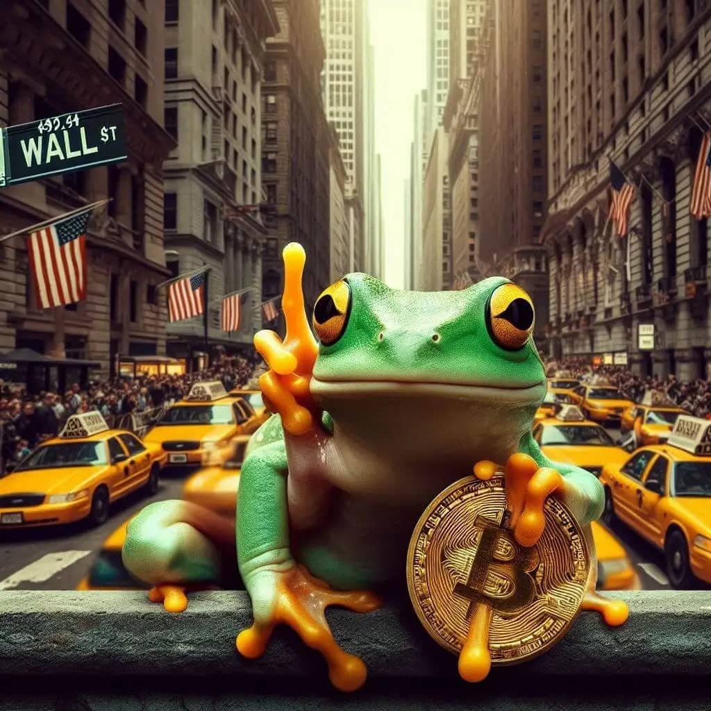 Żabi skok na Wall Street: nowy memecoin rzuca wyzwanie wielorybom