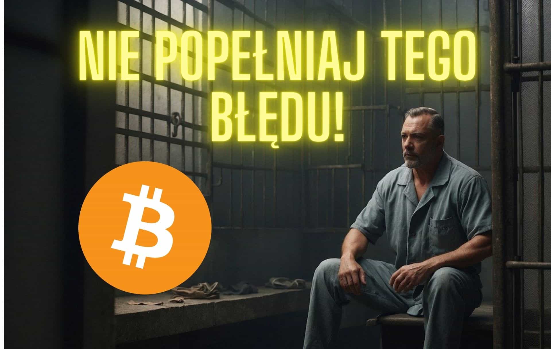 Zarobił na Bitcoinie 4 mln dolarów i trafił do więzienia. Lepiej nie popełniaj tego błędu
