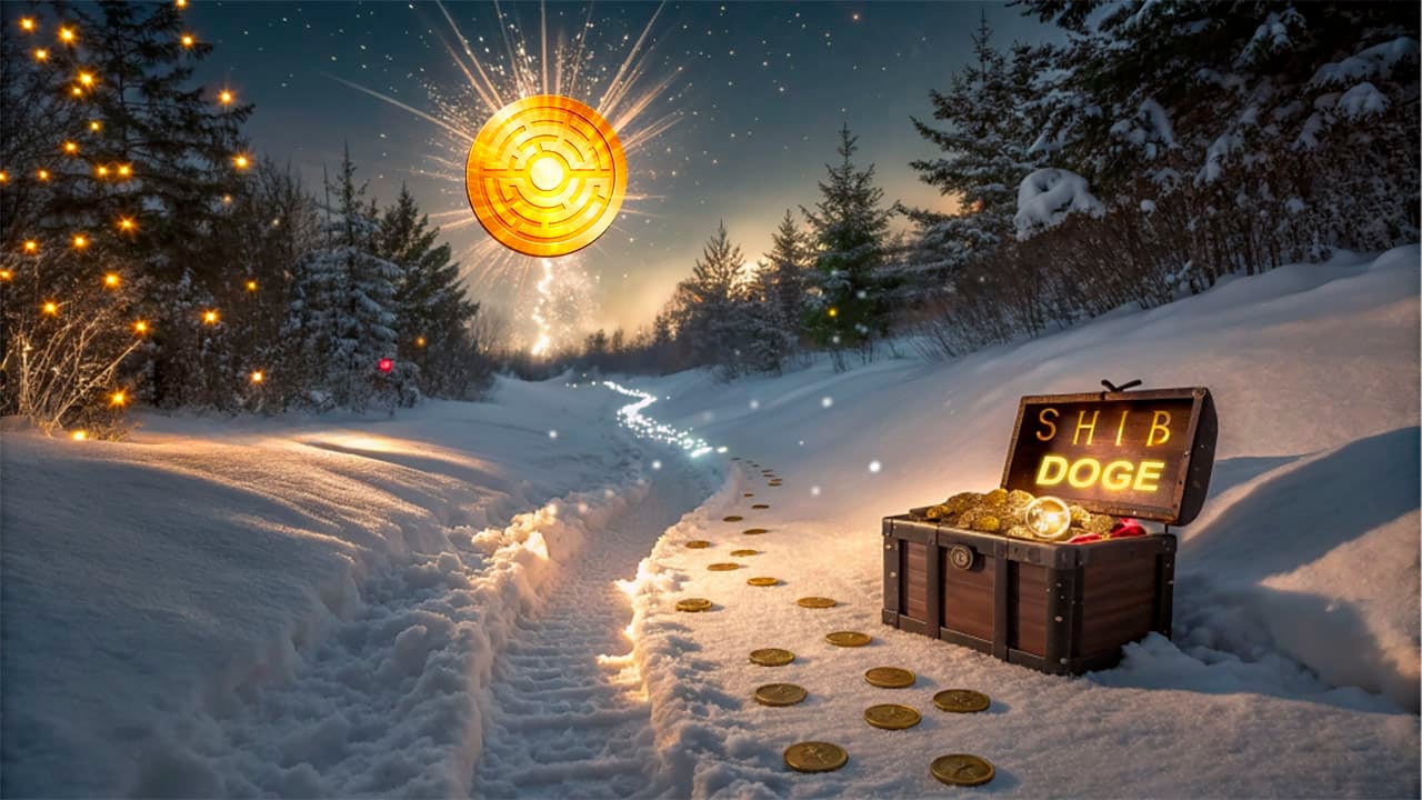 Przegapiłeś DOGE i SHIB? Odkryj kolejny duży token na te Święta