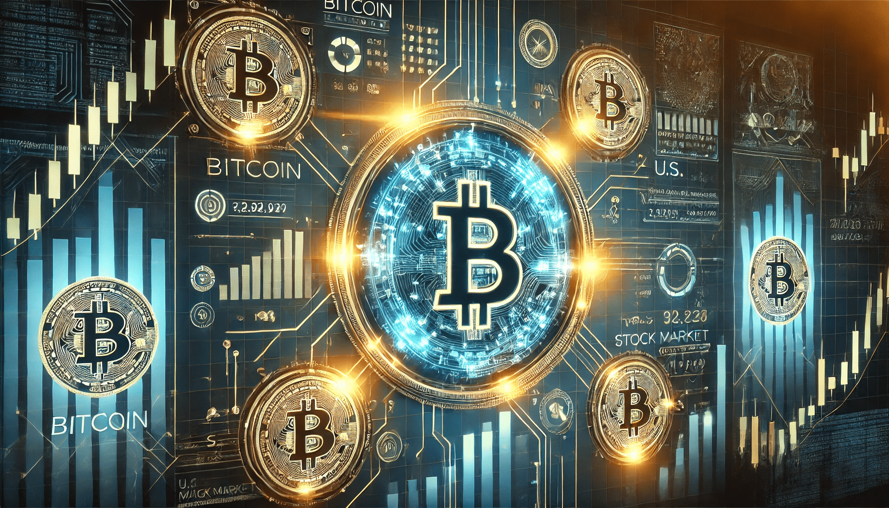 Korelacja między Bitcoinem a akcjami w USA powraca