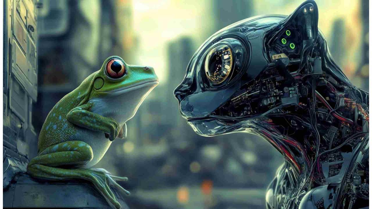 Tej żaby jeszcze nie poznałeś! Memecoin AI zebrał milion dolarów w 24 godziny przedsprzedaży