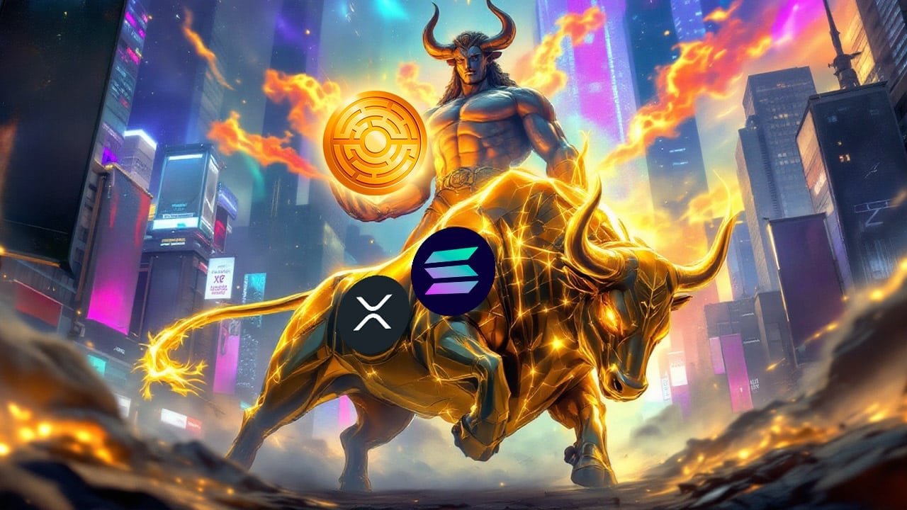 Inauguracja Trumpa napędza rajd XRP i Solany – jednak Minotaurus je przebija!