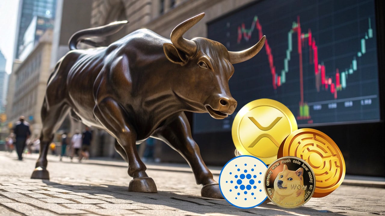 XRP wzrasta w kierunku poziomu 3,50 dol. 3 altcoiny oczekujące na falę hossy