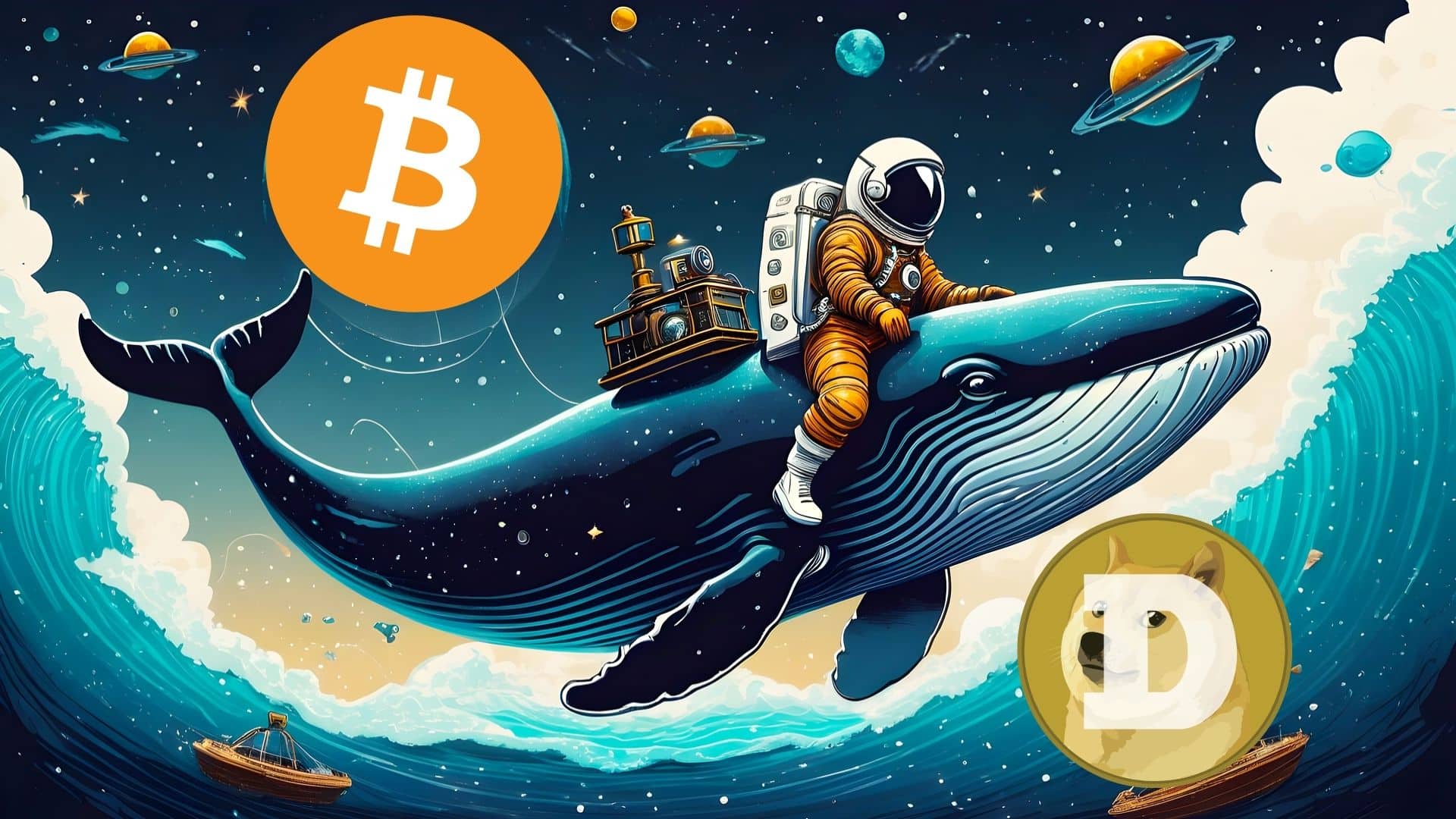 Wieloryby masowo gromadzą te kryptowaluty. Warto je uważnie śledzić