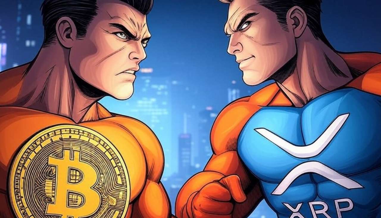 Bitcoin kontra XRP – wojna domowa w świecie krypto nabiera tempa. Kto będzie górą?