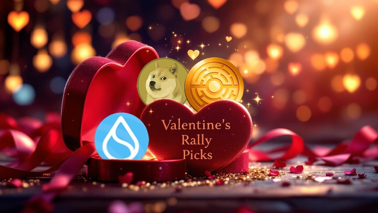 3 kryptowaluty do kupienia w walentynki przed wielkim rajdem