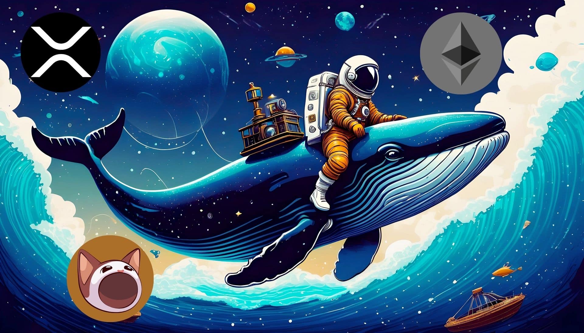 Wieloryby w tym tygodniu nie próżnowały. Oto kryptowaluty, które warto mieć na oku