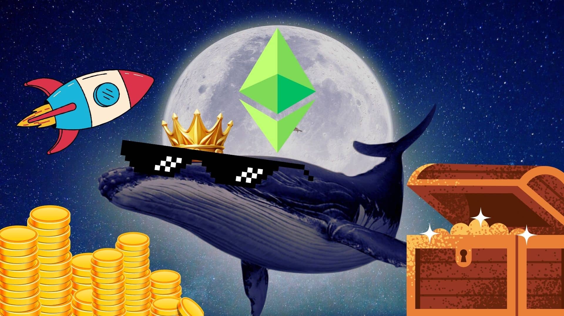 Token z TOP 10 na celowniku wielorybów. Kupiły prawie 1 mln sztuk w trakcie spadków