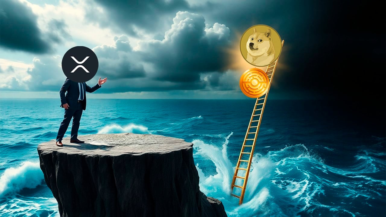 Upadek giganta? XRP stoi w obliczu spadku, podczas gdy DOGE celuje w 4,5 dolara, a ten innowacyjny token przyciąga wieloryby!