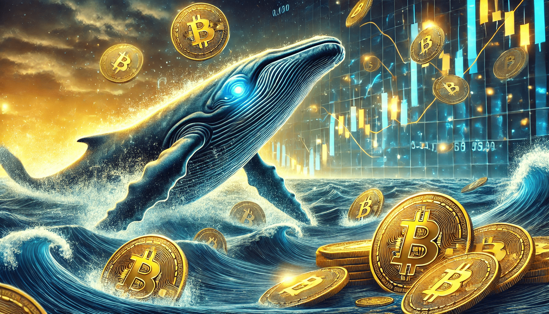 Wieloryb zarobił miliony na spadku Bitcoina! Teraz kupił Ethereum