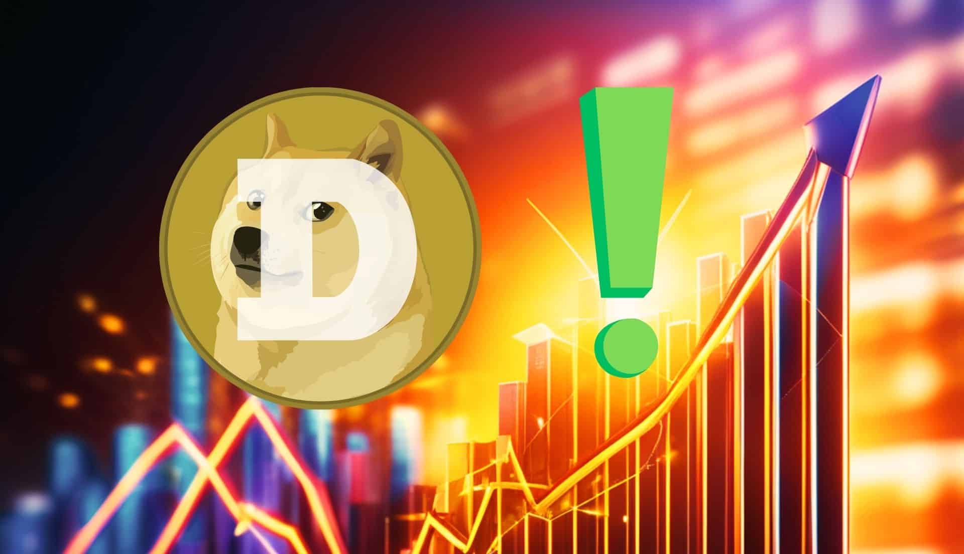 DOGE łapie wiatr w żagle! Dwa sygnały, które sugerują silne wybicie