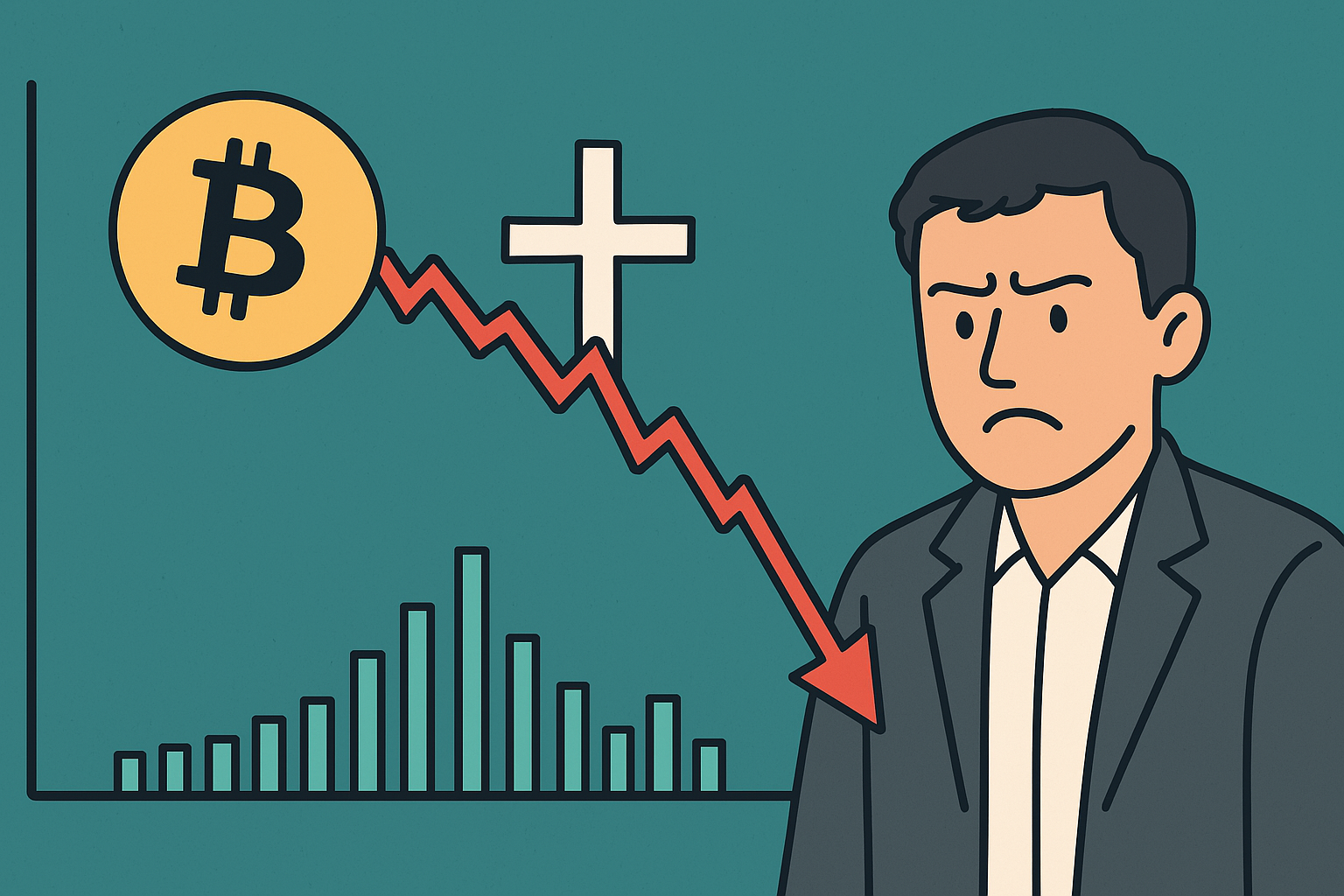 Groźny sygnał na wykresie Bitcoina! Benjamin Cowen ostrzega przed korektą