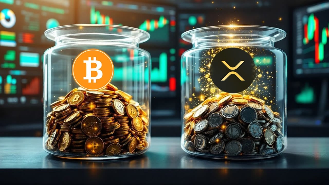 Oto, ile byłby wart 1 XRP, gdyby osiągnął kapitalizację rynkową na takim poziomie jak Bitcoin