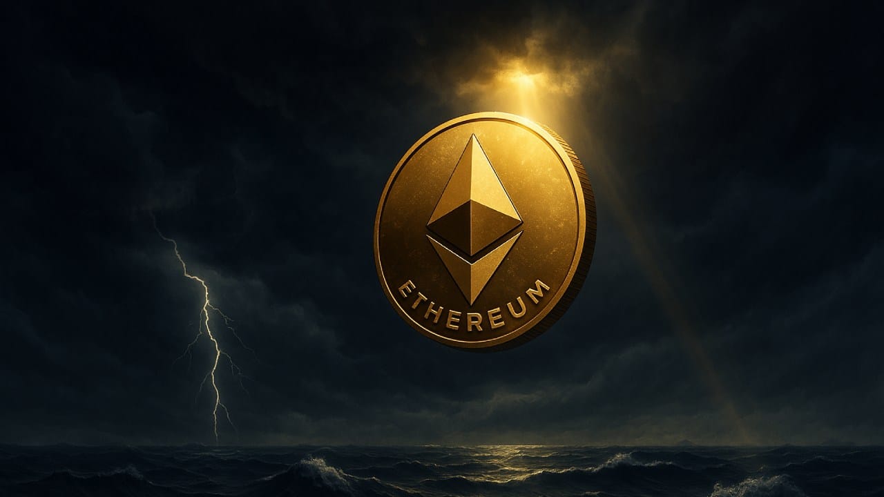 Ethereum leci w dół, ale wieloryby wiedzą swoje. Rynek wstrzymuje oddech