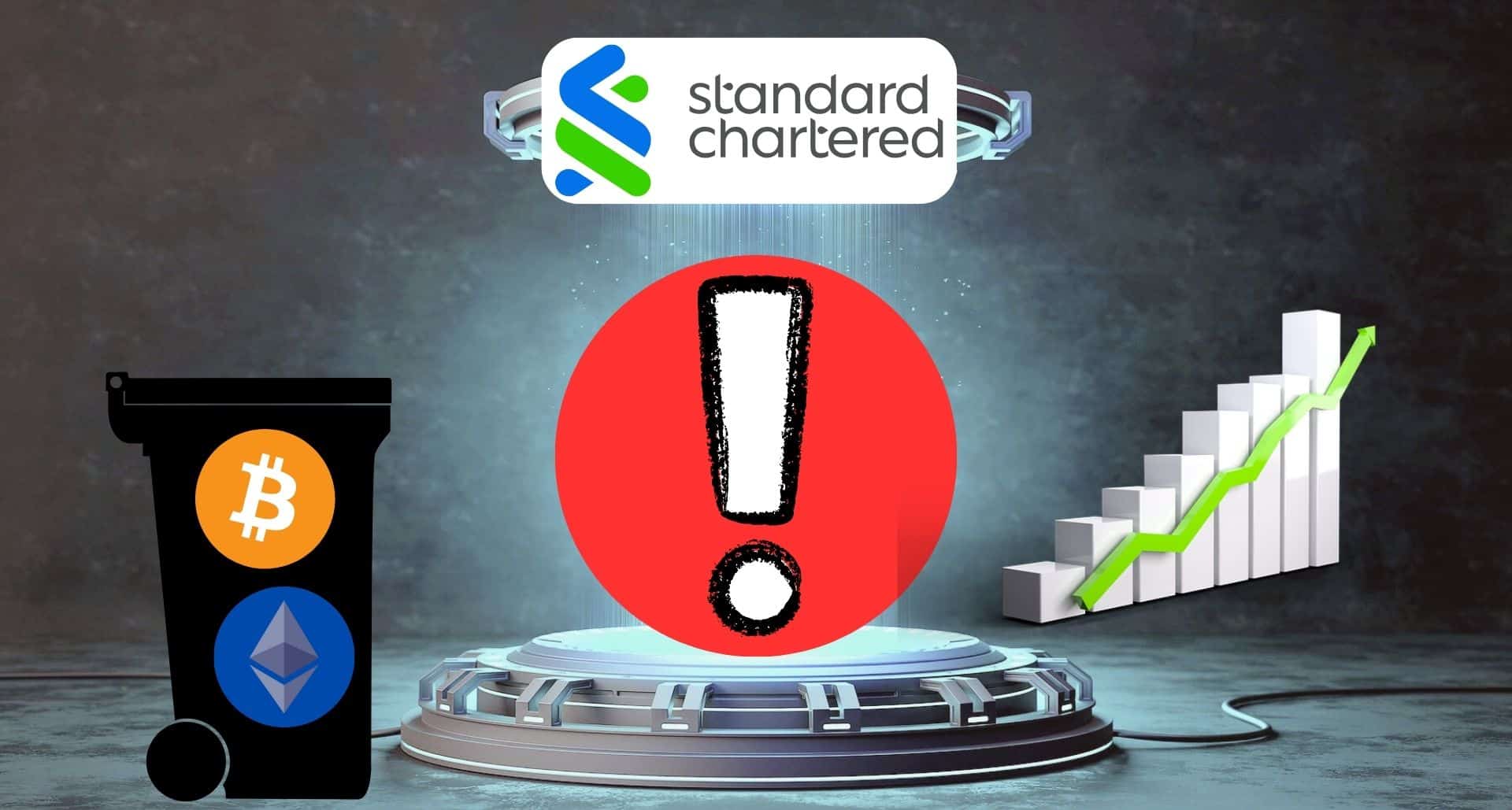 Standard Chartered ma nowego faworyta, który ma pokonać Bitcoina i Ethereum