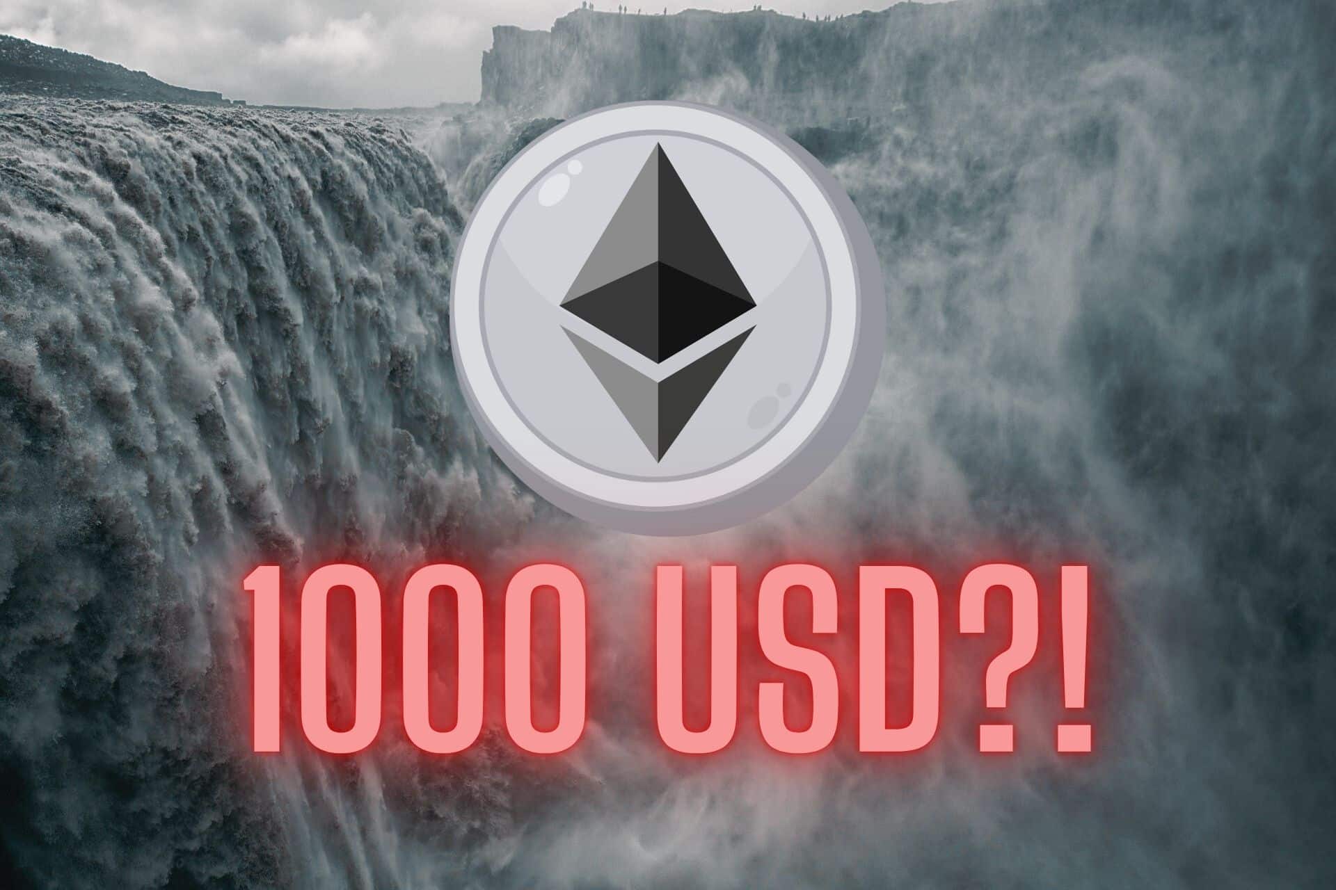 Ethereum nigdy nie był tak słaby. Kolejny przystanek – 1000 USD? Eksperci wskazują co dalej