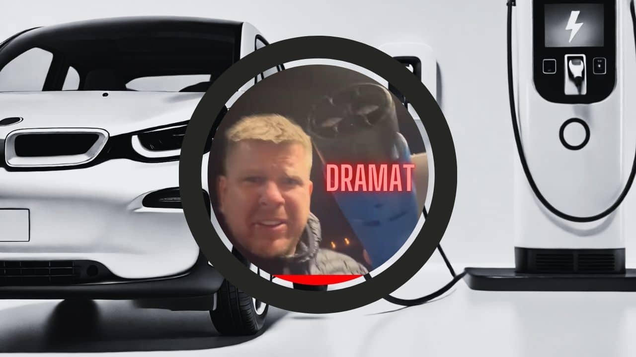 Filip Chajzer uziemiony przez samochód EV na autostradzie A2. „Chcesz elektryka? Walnij się w łeb”