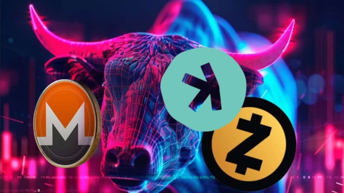 Czy Kaspa, Monero i Zcash zdominują rynek w 2025 roku?