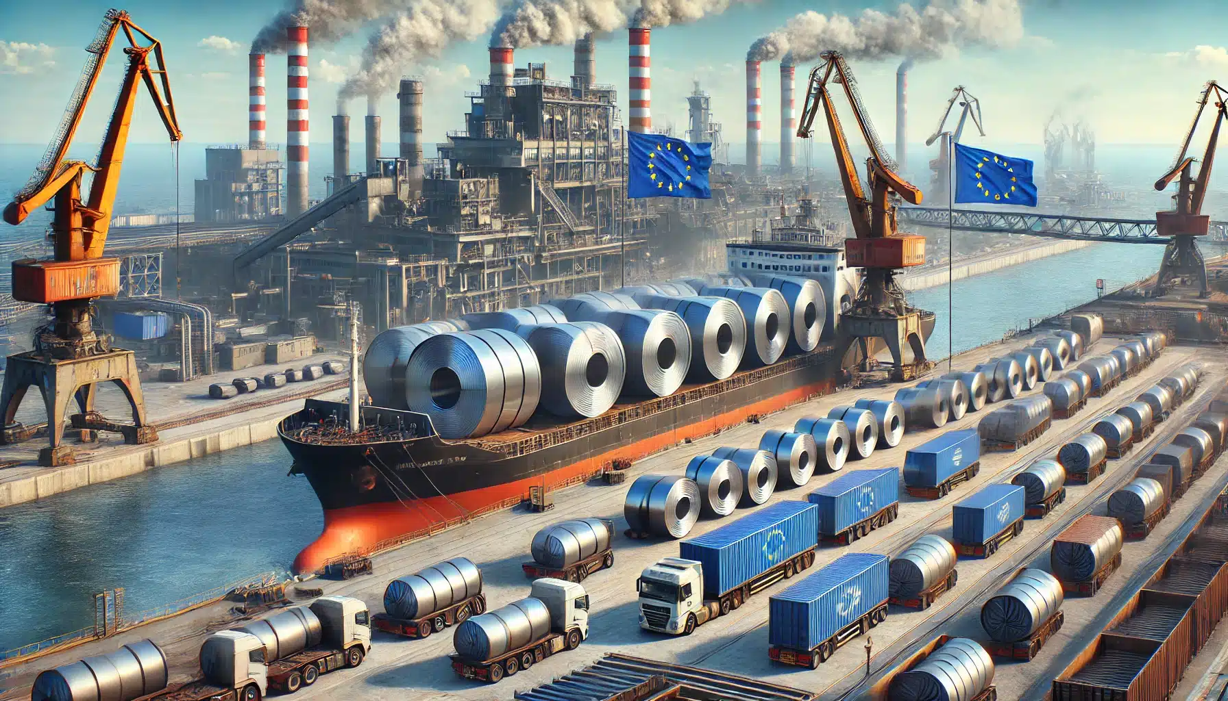 Oto złe efekty polityki Trumpa. Import stali do UE pod znakiem zapytania