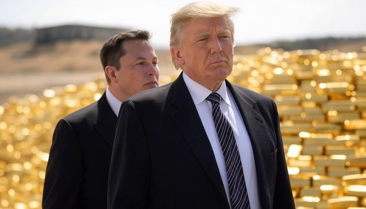 Trump i Musk ruszają skontrolować złoto do Fort Knox! Będzie livestream z wnętrza skarbca?