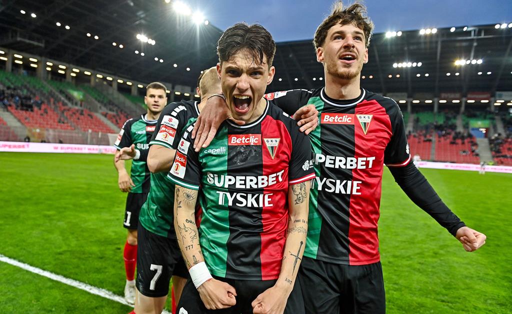 GKS Tychy nie wystraszył się silnego rywala. Formą znów błysną Dzięgielewski