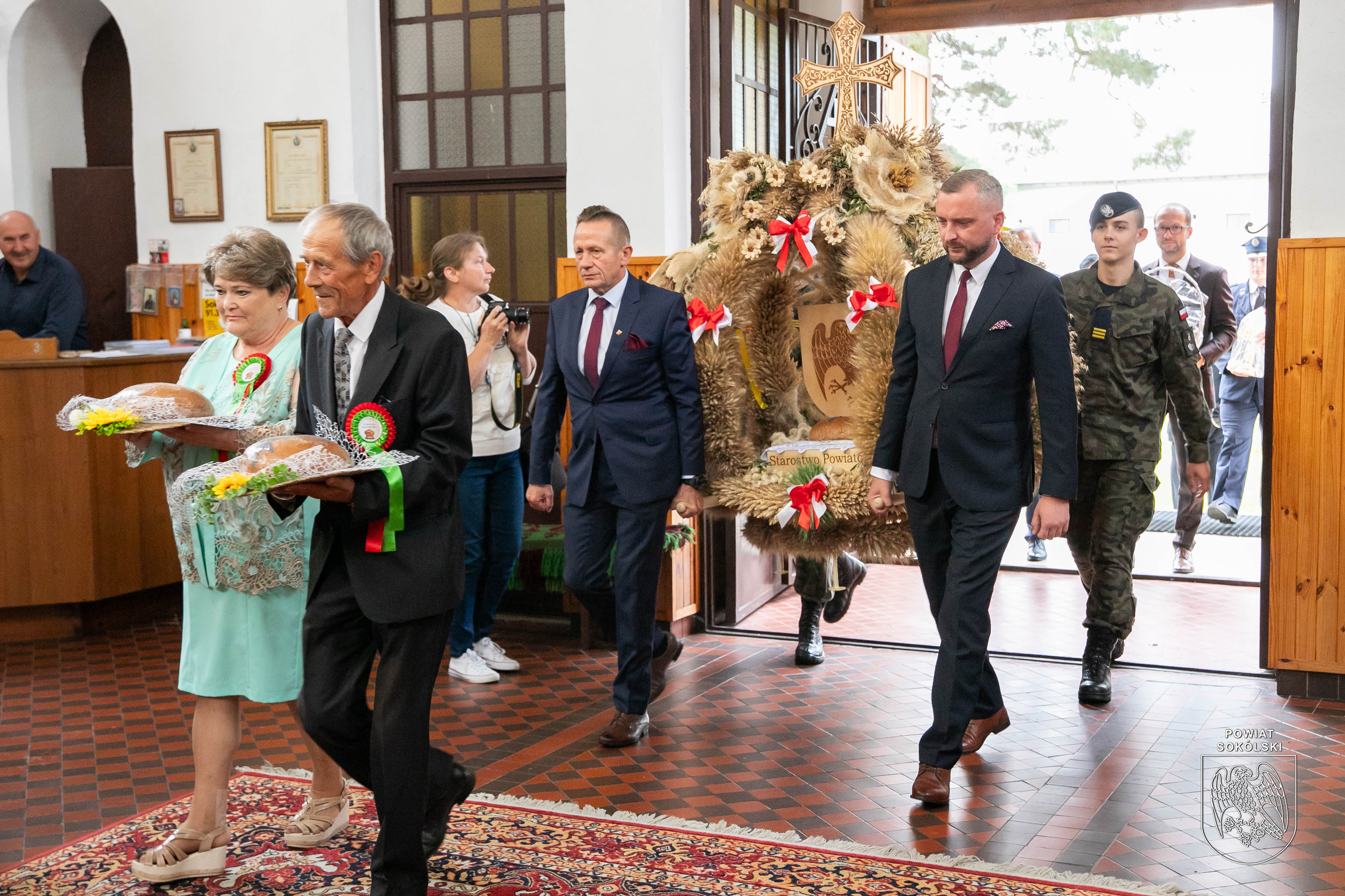 Wybrano najpiękniejszy wieniec dożynkowy powiatu sokólskiego.