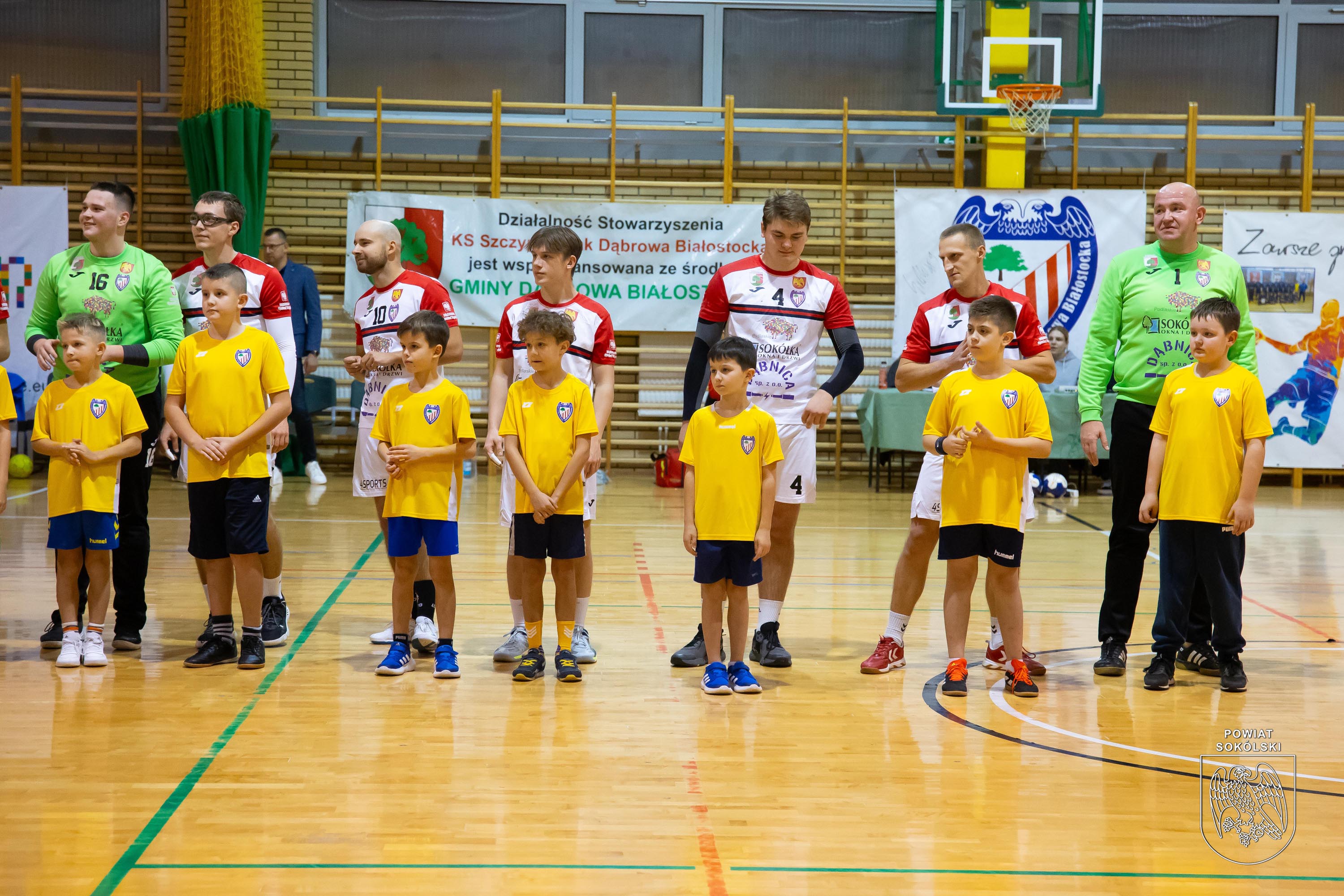 Wysoka wygrana szczypiornistów z Dąbrowy Bł. w derbach województwa podlaskiego.