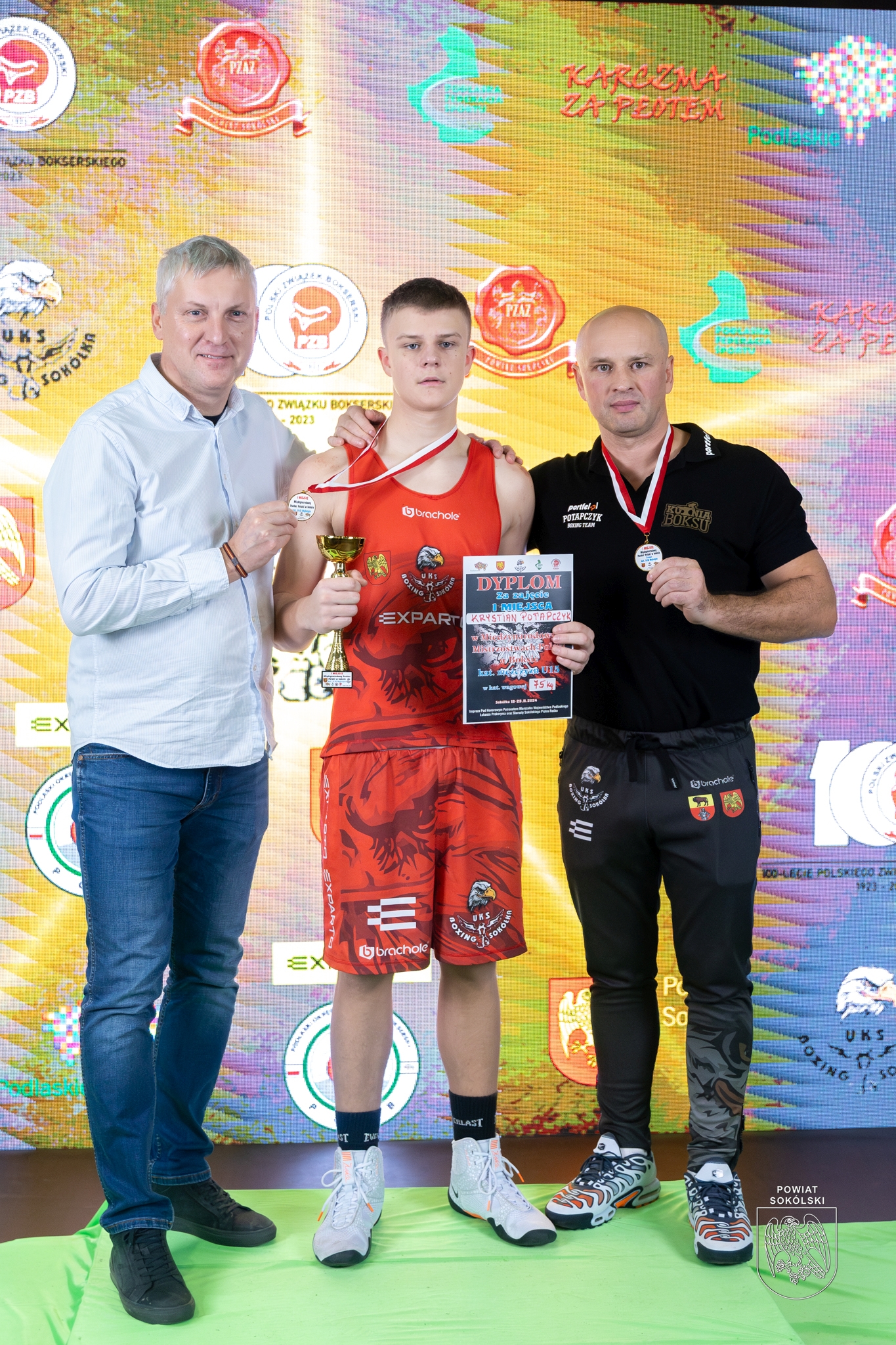 6 medali dla UKS Boxing Sokółka, w tym złoto dla Krystiana Potapczyka! Zakończył się Międzynarodowy Puchar Polski w Boksie U-15, U-17 (K-M).