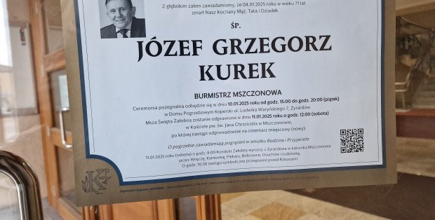 Dziś pogrzeb burmistrza Mszczonowa Józefa Grzegorza Kurka. „Był odważnym człowiekiem”