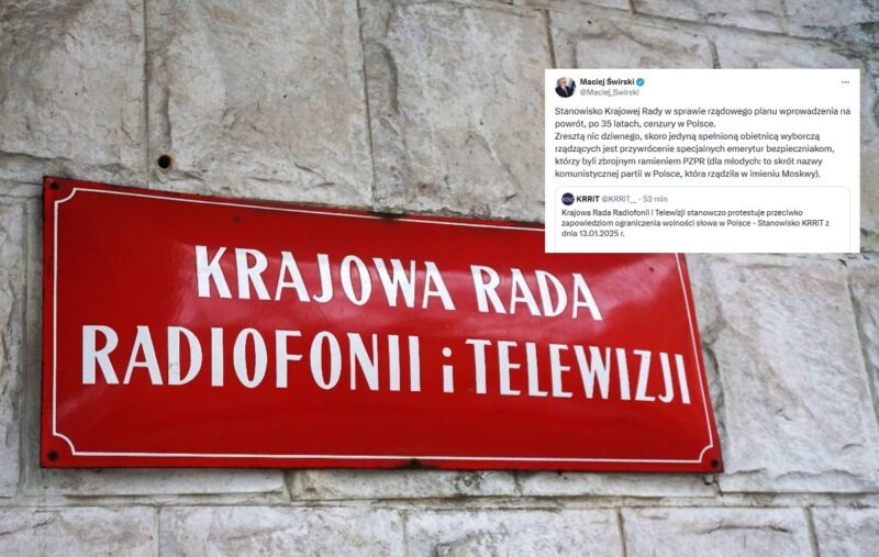 Grozi nam powrót cenzury! KRRiT będzie bronić wolności słowa