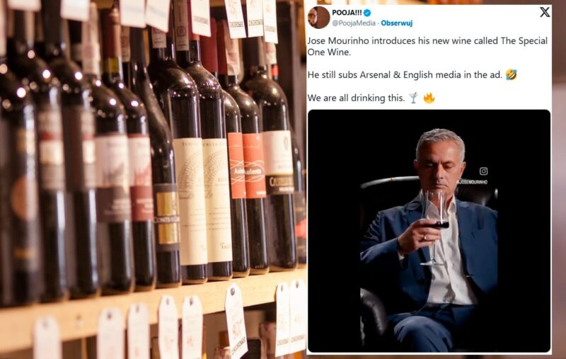Jose Mourinho został producentem wina „The Special One”