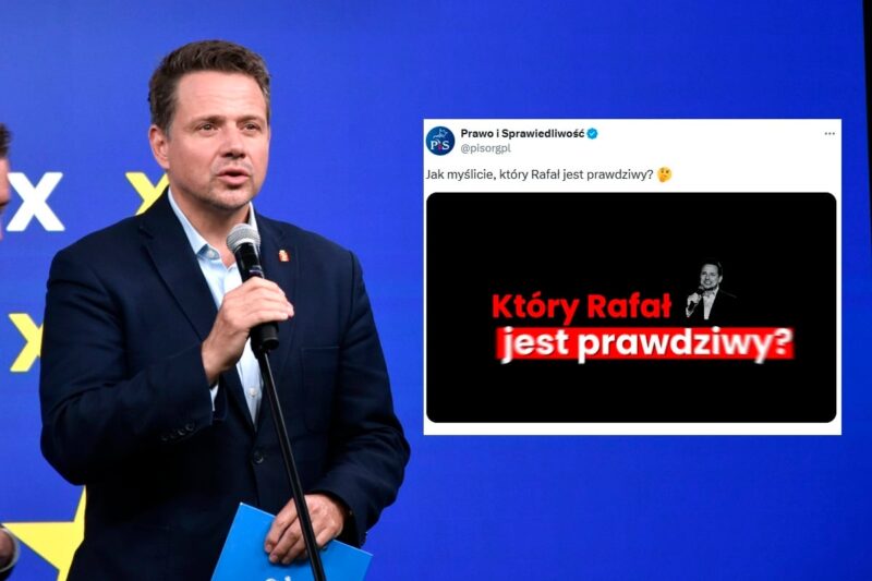 „Który Rafał jest prawdziwy?”. Nowy materiał PiS