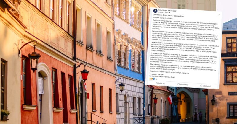 Atak na salon masażu. „Oferujemy nagrodę finansową”