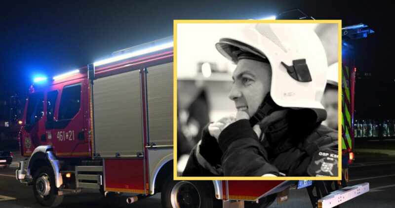 Nie żyje Sylwester Grześ. Strażak zmarł w dramatycznych okolicznościach