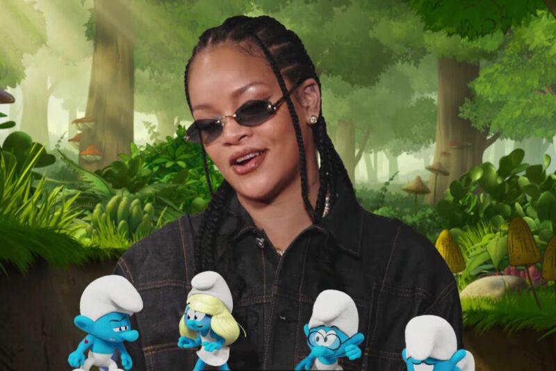 Jest zwiastun nowych „Smerfów”. Nie uwierzycie, co robi tam Rihanna