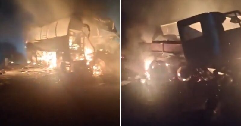 Wypadek autobusu w Meksyku. Stanął w płomieniach, nie żyje 41 osób