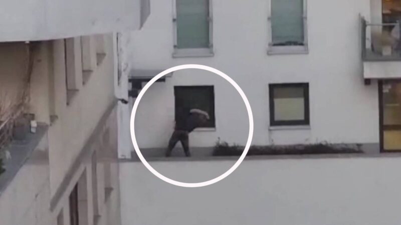 Włamywał się do mieszkań niczym Spider-Man. „Zawisł głową w dół”