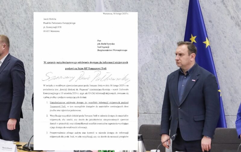 Skandal na pseudokomisji ds. Pegasusa.Jest wniosek ws. Treli