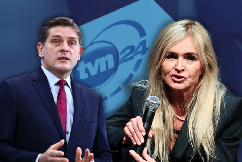 Awantura w TVN24. Monika Olejnik spięła się z posłem PiS o Trzaskowskiego