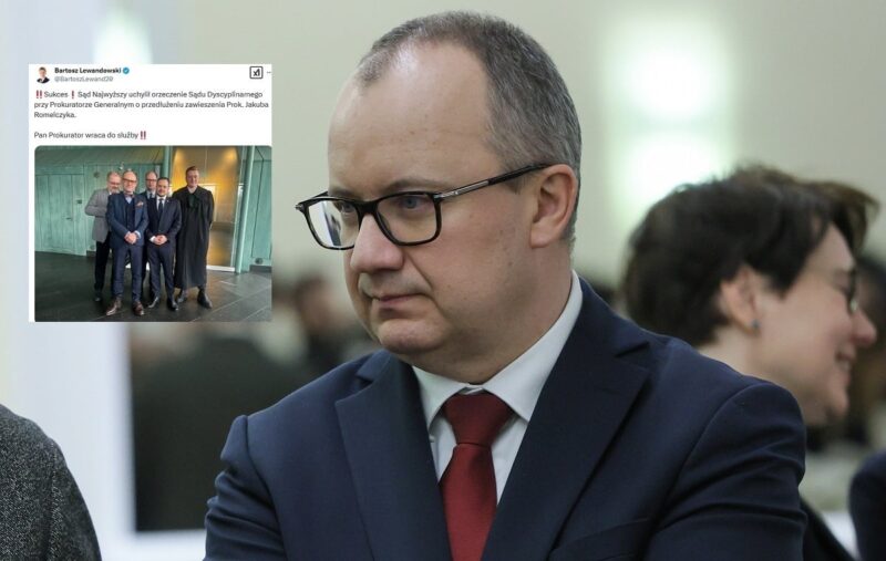 Orzeczenie „bodnarowców” uchylone! Prok. Romelczyk wraca