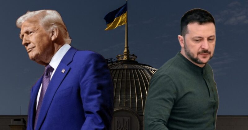 Kto jest dyktatorem? Więcej Amerykanów wskazało Trumpa niż Zełenskiego