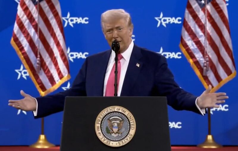 Trump powitał prezydenta Dudę na CPAC. „Mój przyjaciel”