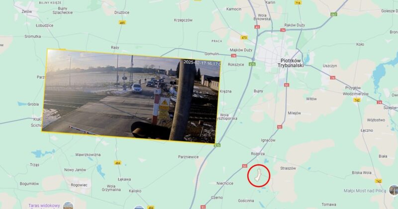 O krok od tragedii na torach. W ostatniej chwili wyłamali szlaban