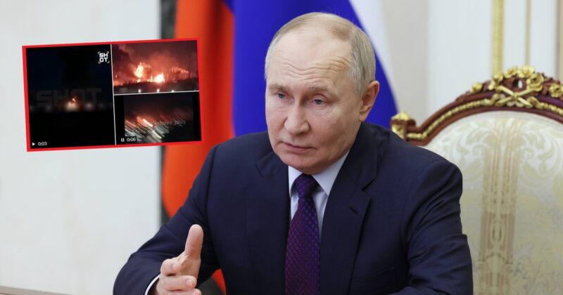 Trzy lata wojny w Ukrainie, pożar w rosyjskiej rafinerii