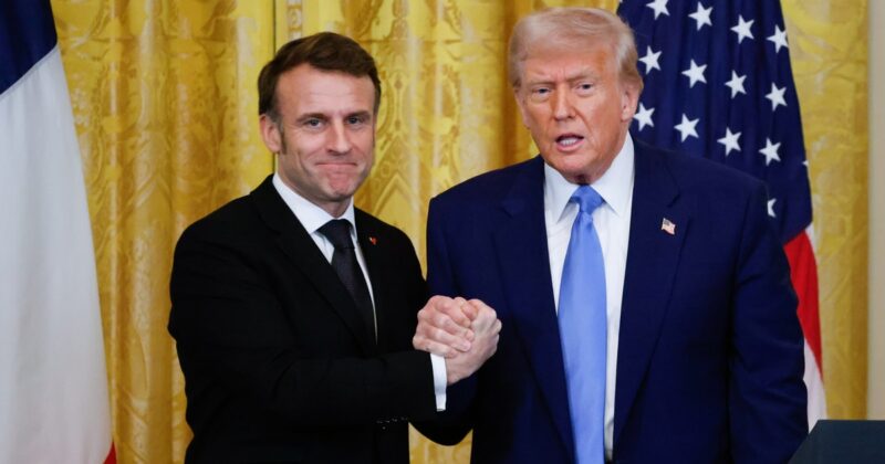 Prezydent Francji o wysłaniu wojsk do Ukrainy. „Kilka państw jest gotowych”