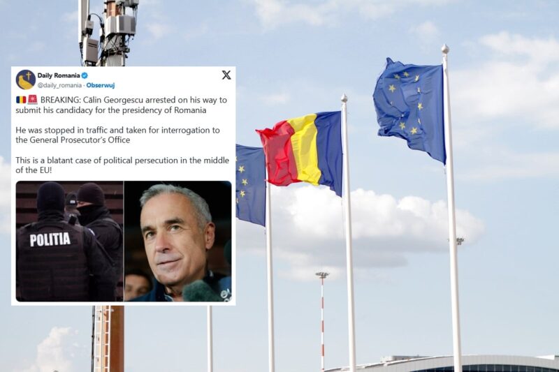 Calin Georgescu zatrzymany! „Wydano nakaz aresztowania”