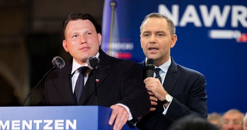PiS spokojne o wynik Mentzena. „Nie zagrozi Nawrockiemu”