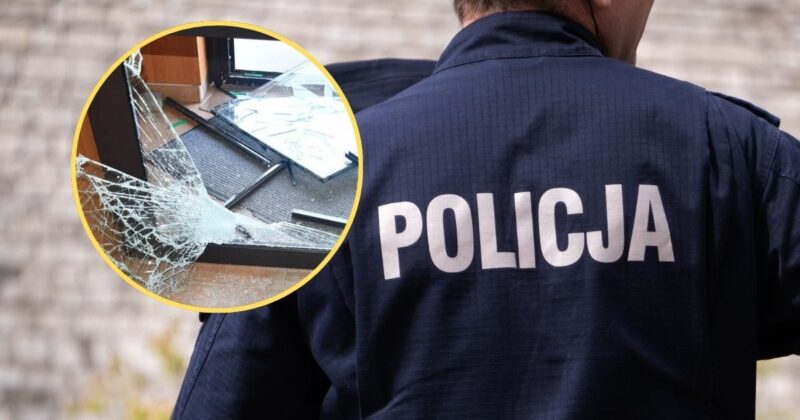 Wpadka „śpiącego włamywacza”. Zaskoczył go nie tylko widok policjantów